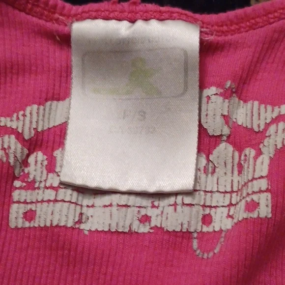 Free Add-on Pink Ribbed "Delicious" Tank Top - Size Small - Picture 7 of 7